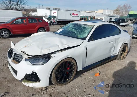 2024 BMW M240 I xDrive z USA, uszkodzony, nr VIN 3MW53CM02R8E02711